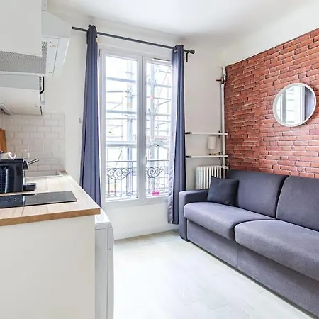 Studio Central Parc Des Buttes-chaumont - Ii Lägenhet *