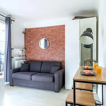 Studio Central Parc Des Buttes-chaumont - Ii Lägenhet *